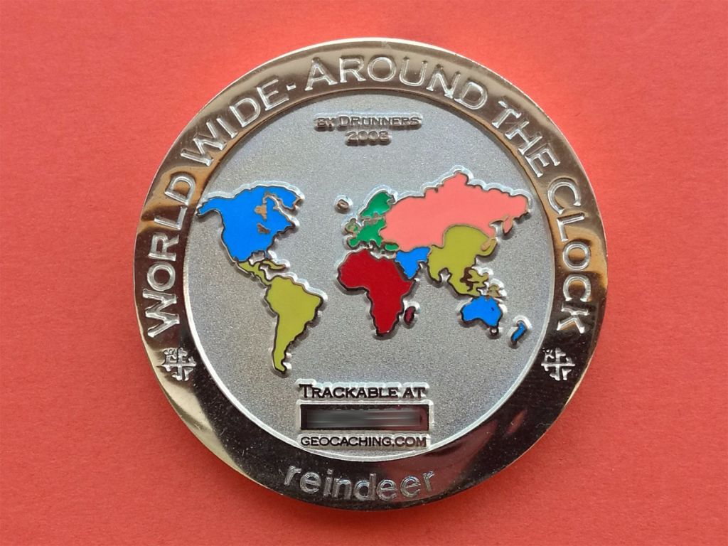 Géocoin California 2004 – Neuf (Défaut Mineur) – Non Trackable